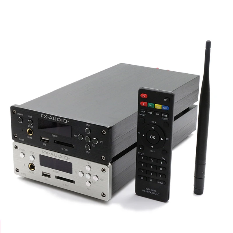

FX-AUDIO M-200E MINI HIFI audio high-fidelity amplifier support U disk / SD card lossless / Bluetooth 4.0 amplificador audio