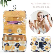 Подвесной для туалетных принадлежностей мешок большой емкости Водонепроницаемый Косметический макияж органайзер для женщин девочек