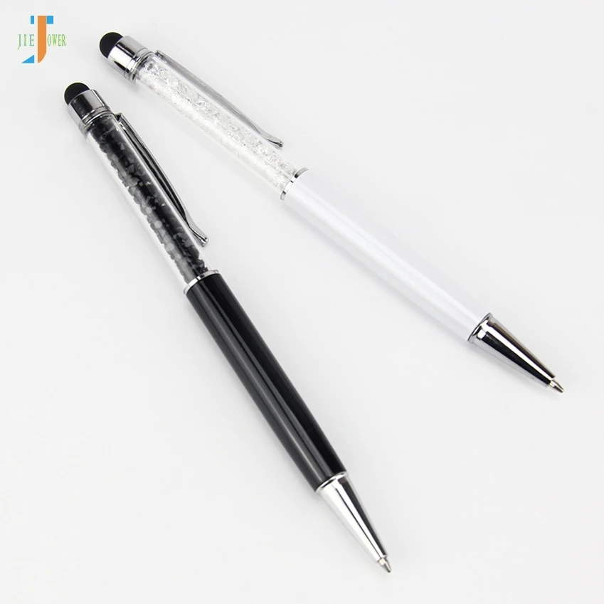 

2 In 1 Luxury Diamond Crystal Capacitive Stylus Touch Screen Pen for Ipad Pro 9.7 Xiaomi Mi Pad 4 Tablet Smartphone 800pcs/lot