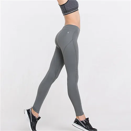 Anyoutdoor Sex Yoga Pants Low Waist Stretched Sports Pants Gym Running