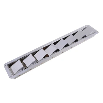 

Boat Marine Stainless Steel Vent 427mm L x 75mm W x 30mm H (8 Louver)