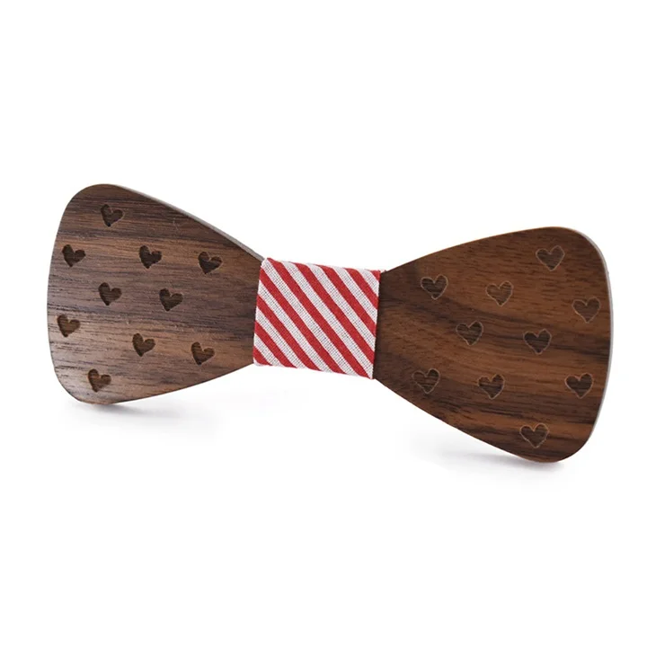 Деревянная бабочка мужской галстук бантик английский стиль деревянный лук галстук для мужских якорей костюм свадебное торжество деловая встреча подарок - Цвет: HX121046