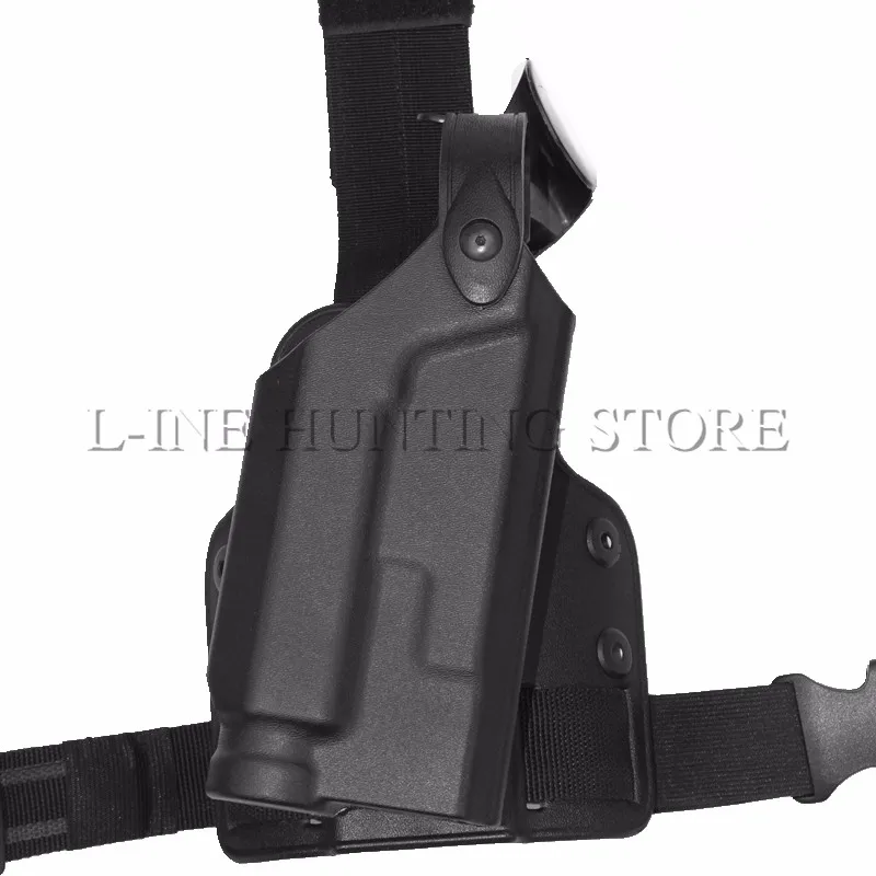 Армейские huntingthigh кобура Военная Униформа Airsoft Quick Release тактические нога кобура для Кольт 1911 света