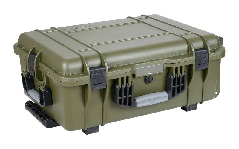 

SQ5206 portable tool suitcase with wheels and full precut foam
