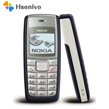 1112 Оригинальный разблокирована Nokia 1112 700 mAh 2 г/м² Восстановленный кнопочный мобильный телефон один год гарантийного ремонта