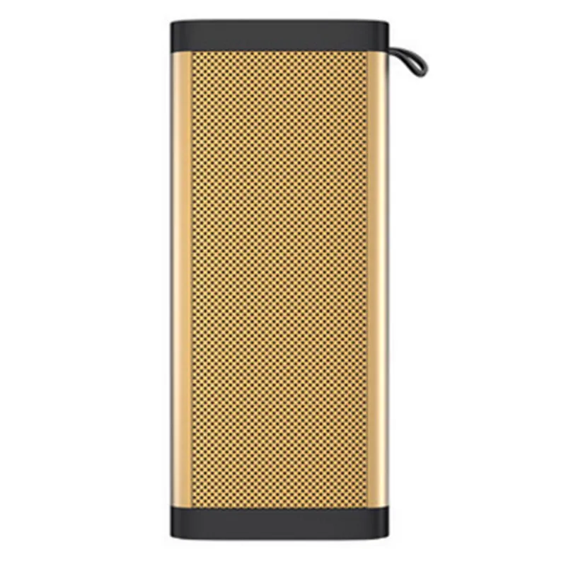 

simple mini hi-fidelity metal bluetooth speaker portable subwoofer with hands-free call support AUX in TF