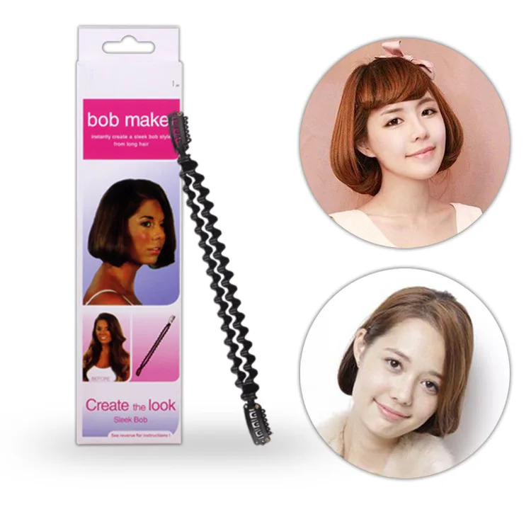 BOBO Hair Maker Tools Creating BOB Hair Roller Twist Clip Stick DIY
