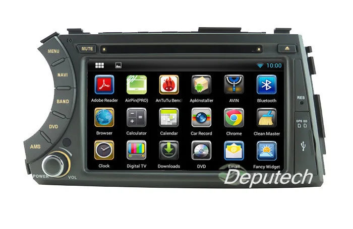  Android Car DVD GPS For Ssangyong Actyon Kyron With 3G WiFi OBD DVRcar pc computeraudiocar stereo r