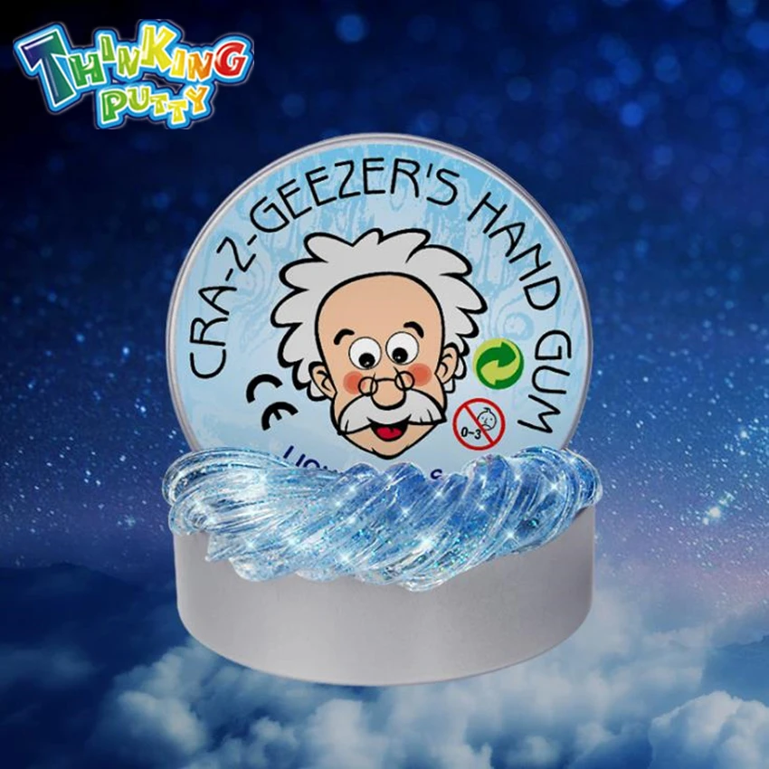 

Thinking Putty DIY Plasticine Creative Star Hand Gum Container Glitter Slime Silly Bright Light Clay Fimo Toys Kids Gifts Kit