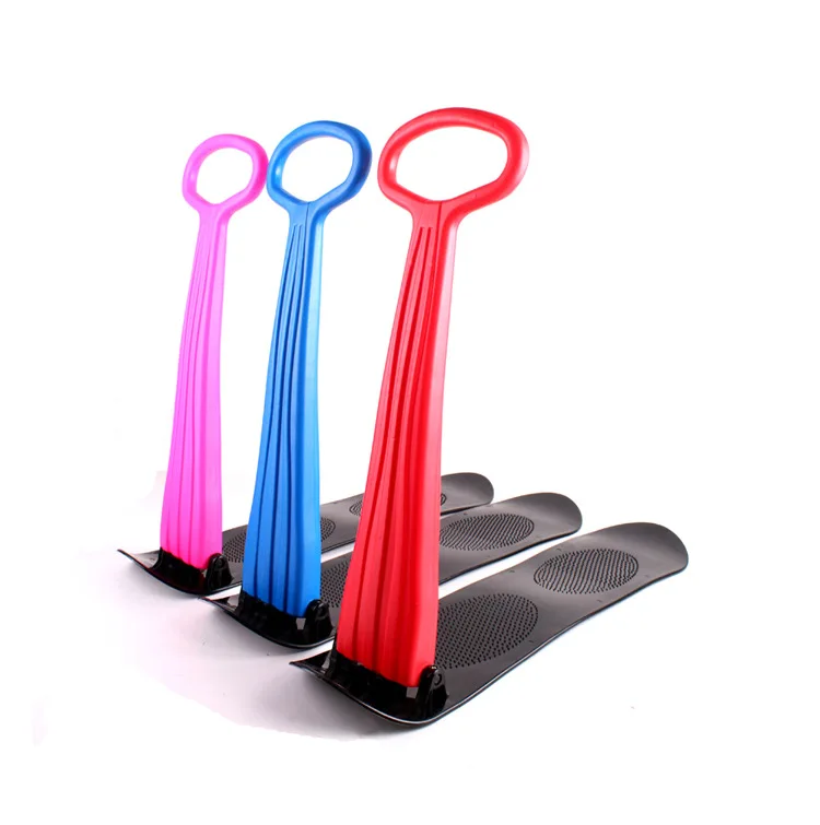 Adult kids snow tube vison scooter Ski outdoor children's veneer folding skiing skating (8)