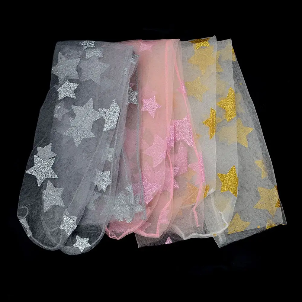

Women Fashion Glitter Star Soft Mesh Socks Transparent Elastic Sheer Ankle socks