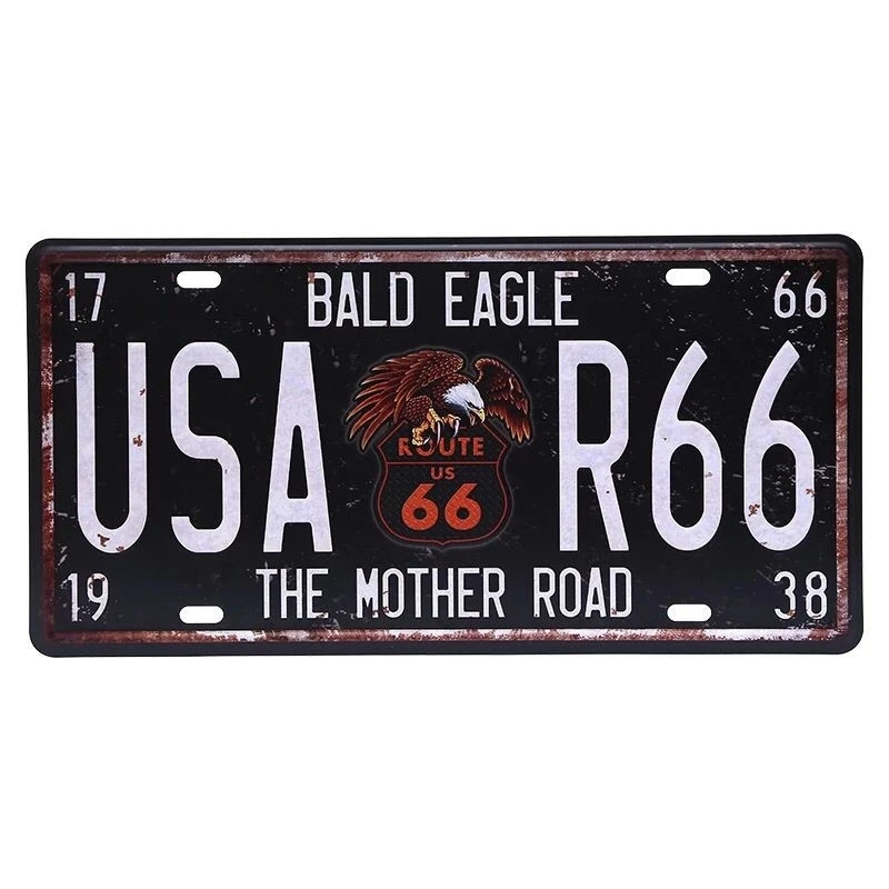 США, Калифорнийский автомобильный номерной знак автомобиля, винтажная жестяная вывеска для бара, паба, домашний Настенный декор, ретро металлический художественный плакат - Цвет: 9053