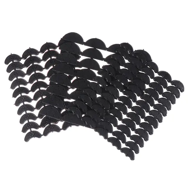 10 Pairs Rubber Sole Heel Savers Toe Plates Stickers Tap Glue On Shoe Repair Pad