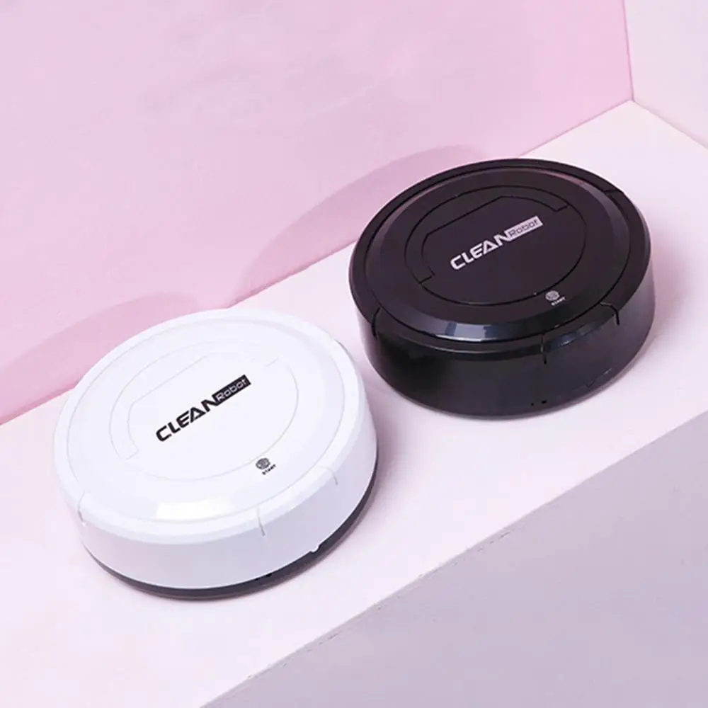 Hot Sale Smart Robot Vacuum Cleaner Touch Control Small Cleaning Robot USB Rechargeable Home Cleaning Machine