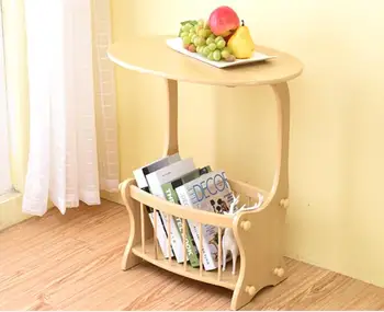 

59*39*67cm Multipurpose Coffee Tables with Storage rack Eco-friendly fibreboard tea table Side table