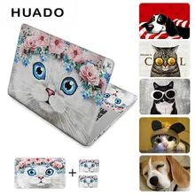 Наклейка с милым рисунком кота для 15 дюймового ноутбука 17 13 14 наклейки на ноутбук наклейка на ПК для xiaomi pro/mac air/Toshiba/hp