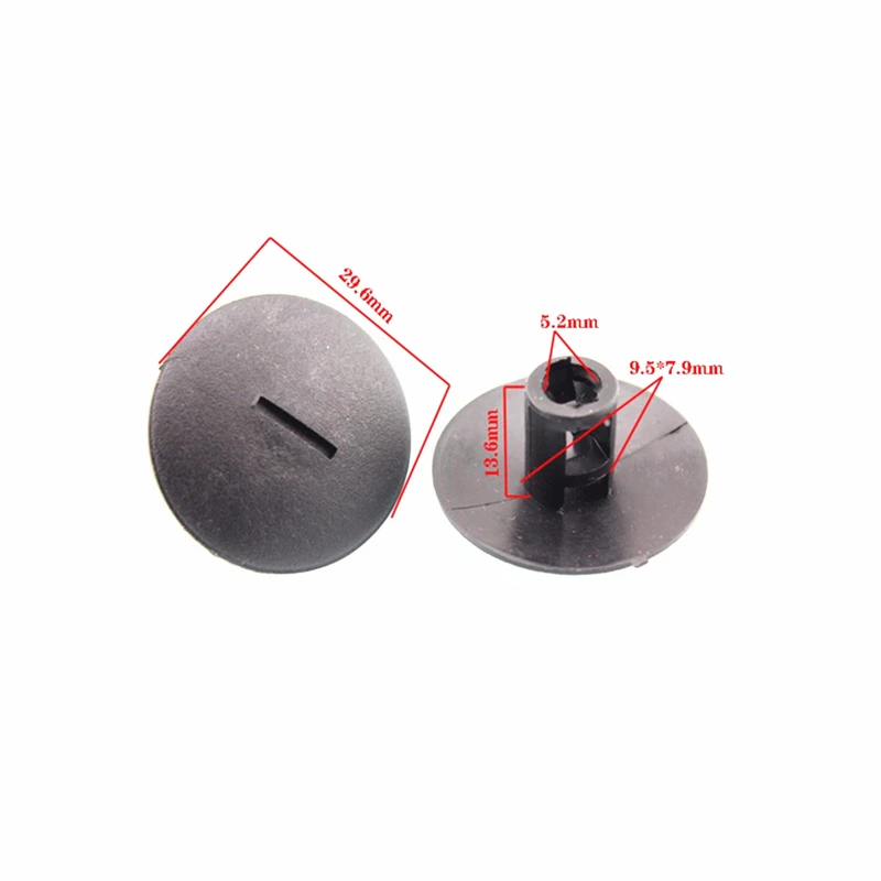 

10PCS Striped Carpet Strap Clip Clamp For Peugeot 408 307 206 Citroen C5 C2 Plastic Fastener