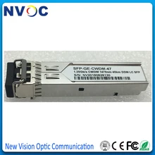 1,25G CWDM SFP 1470nm 40 км 1270-1610nm двойной волоконный LC CWDM SFP оптический приемопередатчик модуль с функцией DOM