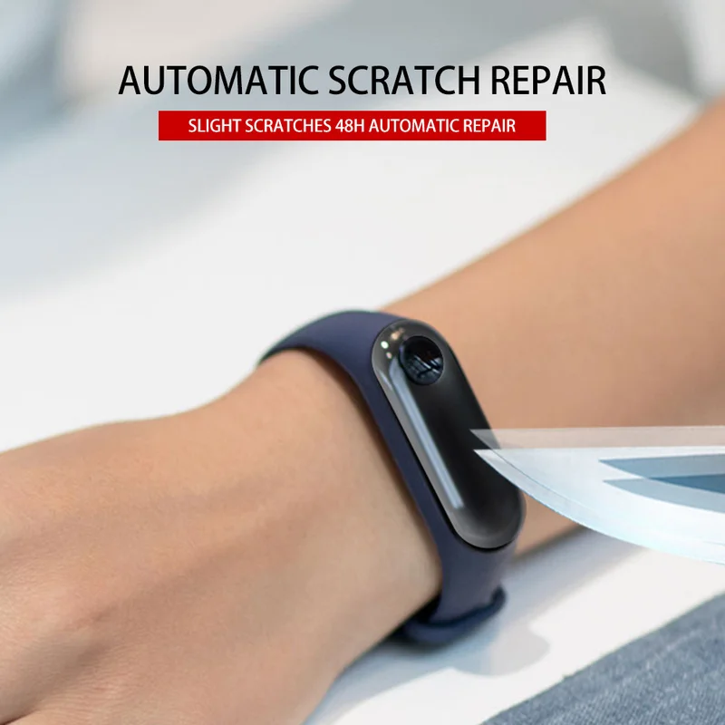 

5pcs Screen Protector for Xiaomi Mi band 3 TPU Tempered Hydraulic Film Anti Scratch For Mi band 3 Smart Watch Smart Accessories