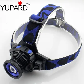 

YUPARD Zoomable CREE Q5 LED camping lantern fishing headlamp headlight lamp torch miner mining lamp light battery+charger 5W