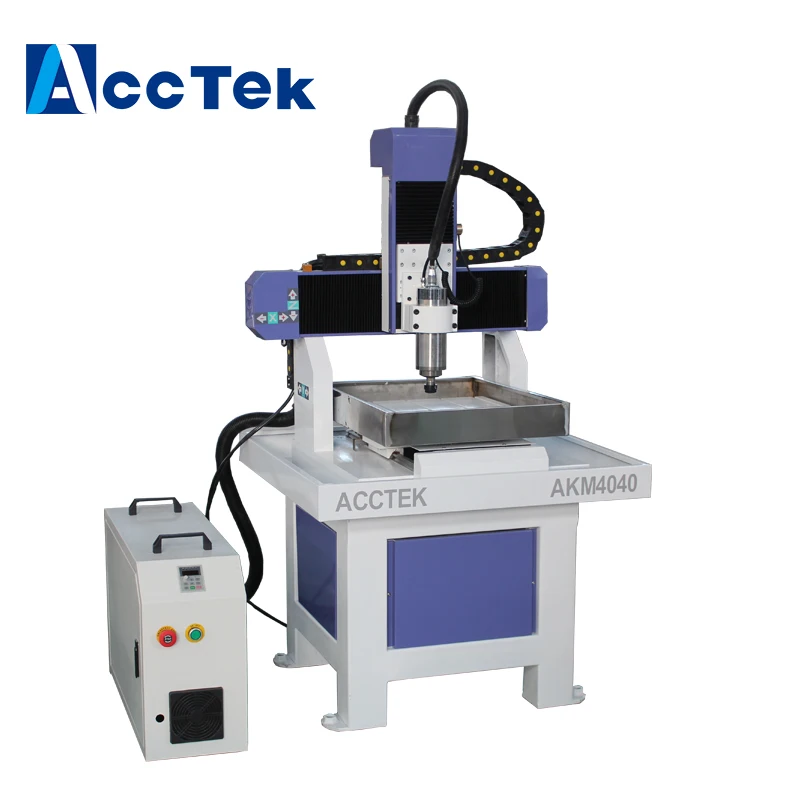 

Mini metal cnc router 4040 6060 7090 CNC metal engraving machine with water tank made in China