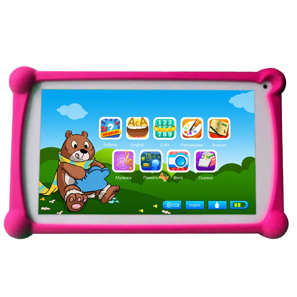 Newest B.B.PAW Kids Tablet 7 inch in Russian and English with 64+ Learning and Training Apps for Children 2-6 Years Old Newest B.B.PAW Kids Tablet 7 inch in Russian and English with 64+ Learning and Training Apps for Children 2-6 Years Old