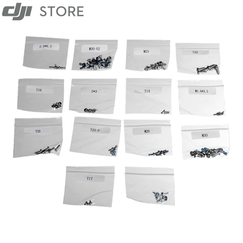 DJI Screw Set for Phantom 3 Professional/Advanced Camera Drone Accessories Part 41 Newly Coming 2015