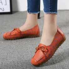 Летняя обувь из натуральной кожи; женские балетки на плоской подошве; лоферы; мокасины; женская повседневная обувь на плоской подошве без застежки; балетки; цвет синий; zapatos mujer