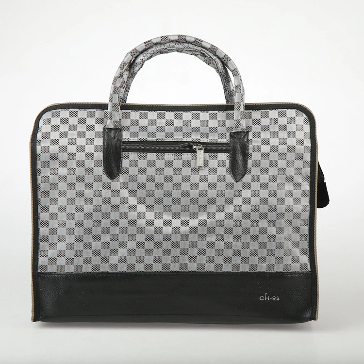 

Business A4 document file bag waterproof casual work magazine laptop book bag case for Teacher Dad Husband with handle