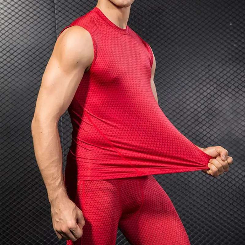Тонкий стрейчевый мужской жилет с 3D принтом, быстросохнущая одежда для верховой езды, спорта, фитнеса, тренировок