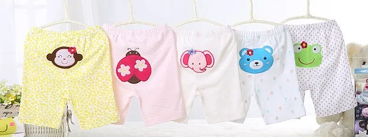 Pant do Bebê das Meninas dos Meninos Roupas da Moda Estilos de Desenhos Calças do Bebê Verão Shorts Animados Recém-nascidos 0-24 Meses Crianças Roupas 2020 100% 9 2016 Verão Shorts Pant Do Bebê Das