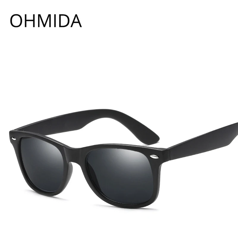 Женские солнцезащитные очки OHMIDA винтажные брендовые дизайнерские в черной