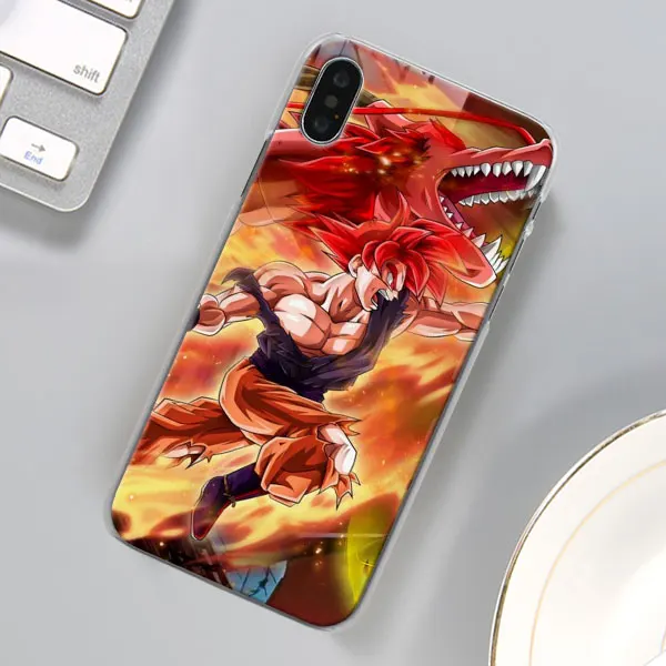 Dragon Ball Saiyan Goku Vegetto Broly чехол для телефона для Apple iPhone X XR 7 8 Plus 6 6s Plus XS MAX 11 Pro Max SE чехол для телефона Coque - Цвет: 15