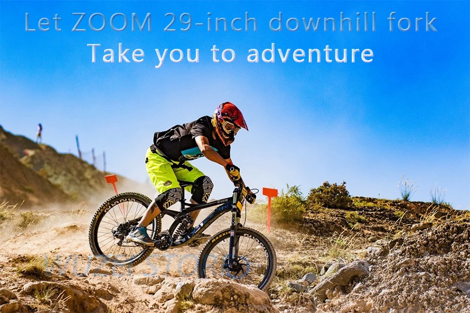 Передняя Велосипедная вилка ZOOM 1200DH для горного велосипеда передняя PK Manitou