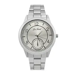 LeoTain роскошные модные мужские бизнес часы Военная нержавеющая сталь Аналоговые Кварцевые для мужчин s часы наручные часы relojes para hombre
