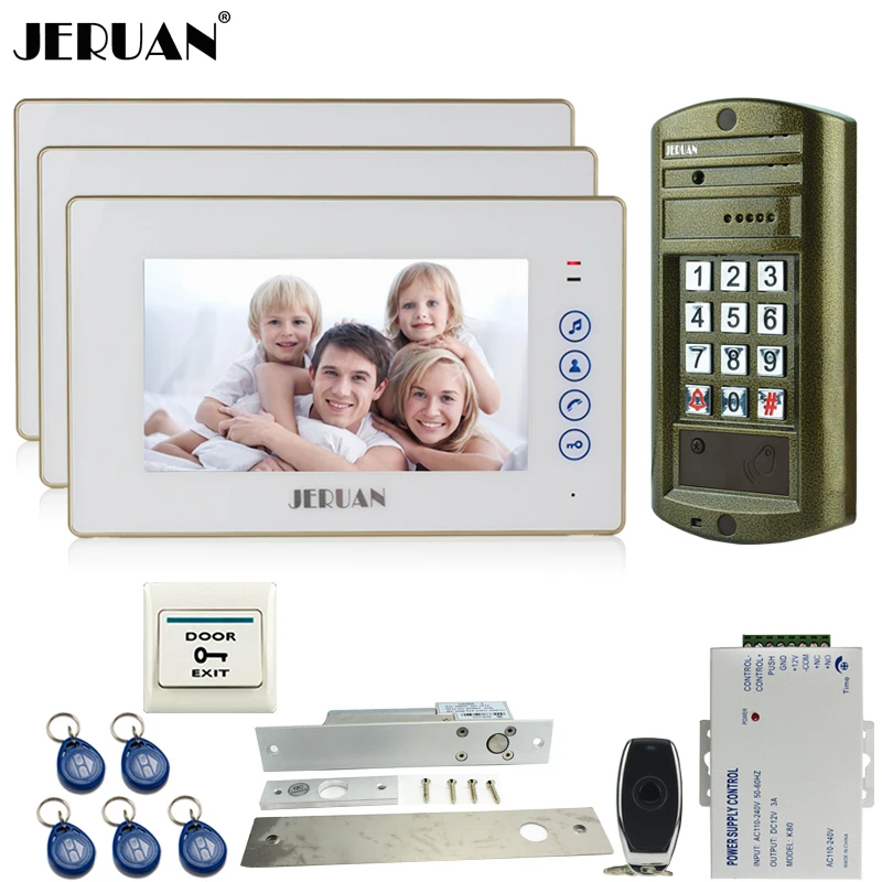 Home NEW Metal waterproof password HD Mini Camera +7`` TOUCH KEY Video Door Phone Intercom System kit +Electric Drop Bolt lock Home NEW Metal waterproof password HD Mini Camera +7`` TOUCH KEY Video Door Phone Intercom System kit +Electric Drop Bolt lock