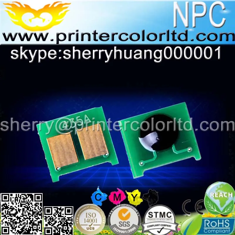 

1PCS Universal version 505A 436A 435A 278A 255A 364A Reset Toner Chip For HP P1002 1005 2035 P2055d 1505 M1120 M1522