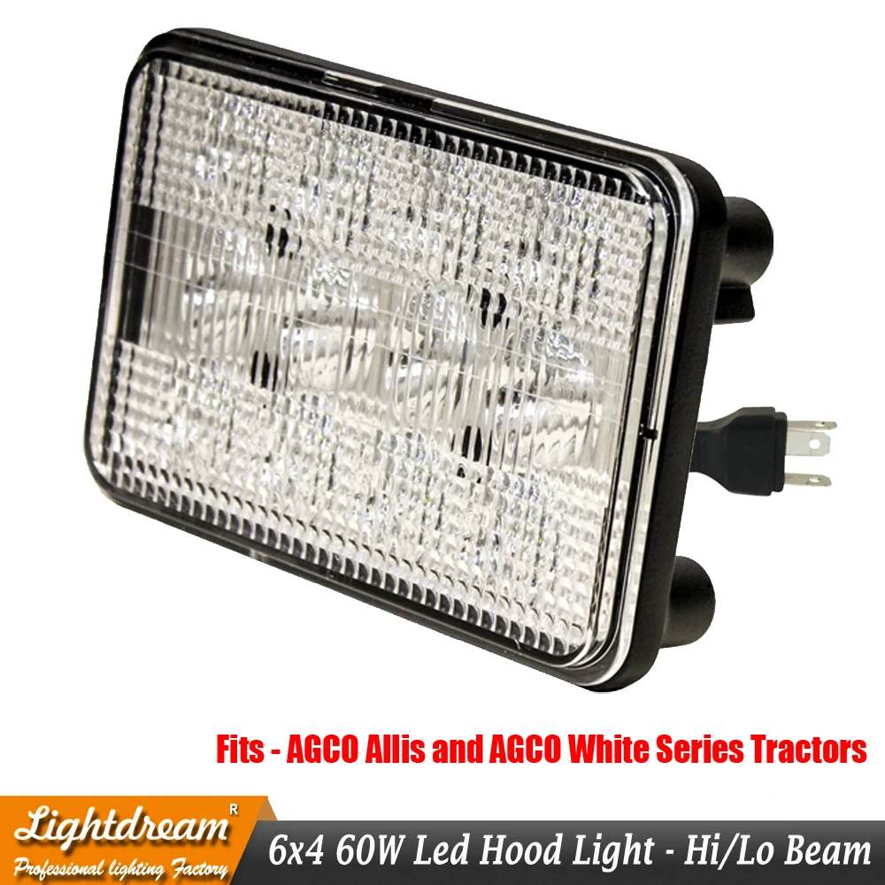 ЗАМЕНЯЕТ OEM номера частей Agco 30 3534510 72162190 галогенные лампы 12V 24V IP67 3500Lm 60W 6x4 led