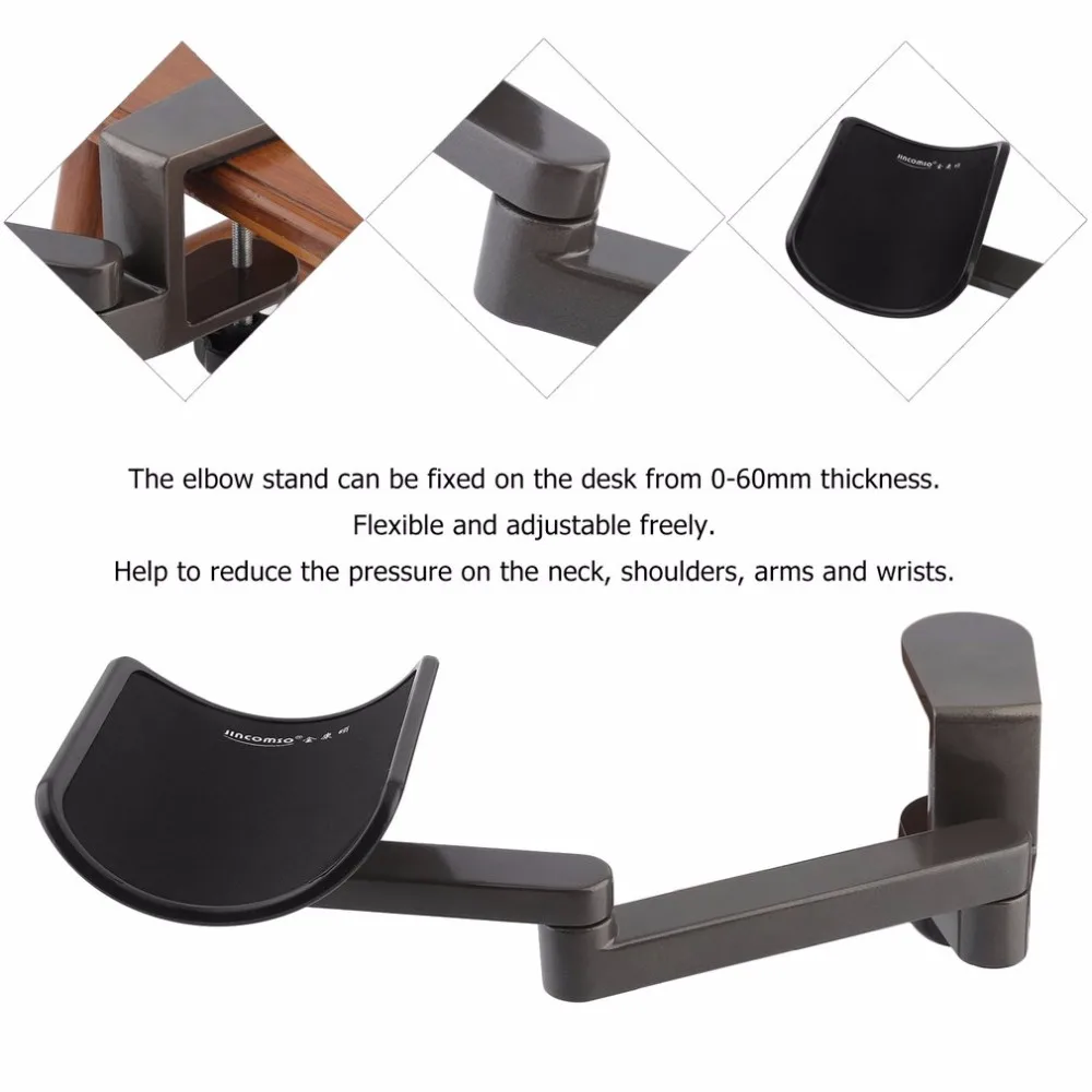  High quality Tables dedicated Ergonomic Aluminum Alloy Mouse Pads Computer and Mouse Hand Bracket H