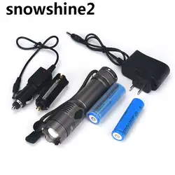 Snowshine2 #5001 велосипед свет 3000LM 2017 XM-L T6 светодиодный Перезаряжаемые фонарь w/18650 Батарея и Зарядное устройство оптовая продажа dd