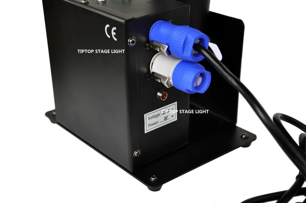 Máquina de Confetes Cabeça de um Lançador de Confete 25 w Único Tubo Mini um Tiro Uma Serpentina Nuzzle Controle Dmx Poder Con Input Output 19 Efeito de Iluminação de palco