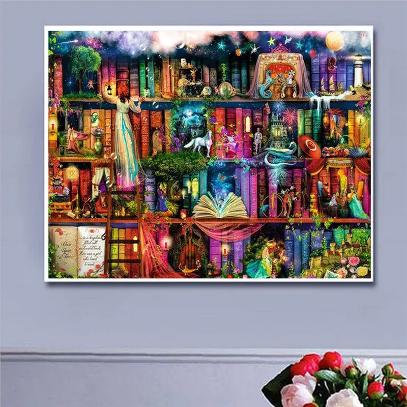 

Carton Diamond Rhinestone Pasted Embroidery Painting Cross Stitch Mosaic Crafts square Diamond Pattern Paintings Rhinestone