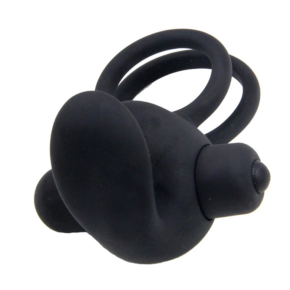 Cock-Ring-Men-s-Lock-Fine-Vibration-Rings-Anillo-Pene-Black-Toy-Silicone-Ring-Vibration-Silicone (4) 拷贝