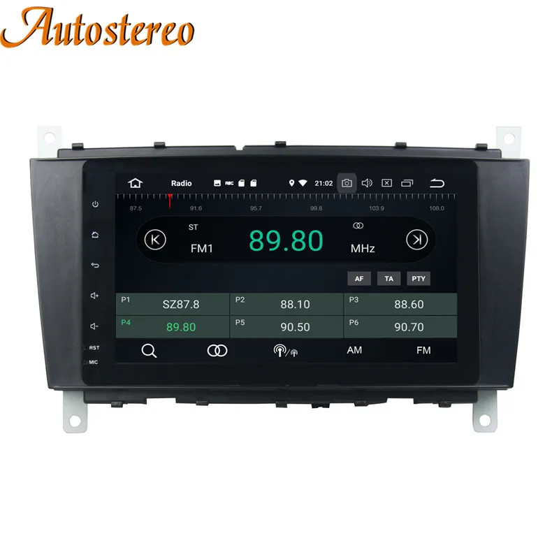 Flash Deal DSP Autostereo Android 9 Car DVD Player GPS navigation For Mercedes Benz C-Class W203 CLC G Class headunit multimedia player 64G 6