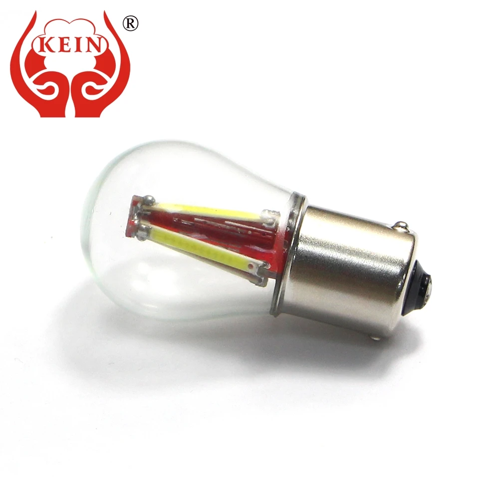 KEIN 2 шт. P21W BAU15S светодиодный автомобильные лампы 1156 ba15s 7506 1157 bay15d P21/5W PY21W S25 красные