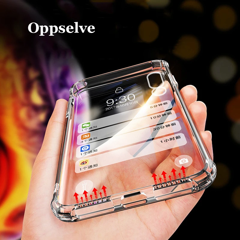 

Luxury Shockproof Case For iPhone X XS XR 8 7 6 s Plus Capinhas Ultra Slim Soft TPU Silicone Cover Case For iPhone X Coque Funda