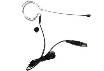 

High Qulity Black ear Hook Mic Headset Head Microphone 3Pin XLR mini For Samson AKG TA3F