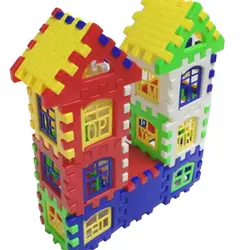 Для маленьких детей дом строительные блоки обучения строительство развивающие игрушки набор мозговой игры