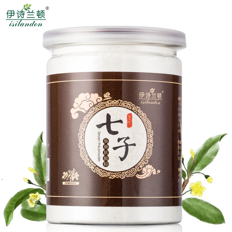 

ISILANDON Chinese Medicine Face Mask Powder Moisturizing Skin Whitening Acne Treatment Facial Care Beauty Skin Care