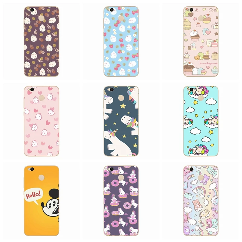 Soft TPU Pattern Silicone Phone Case For Xiaomi Redmi 4X Note 4 4A 3 Cute Mi A1 Pro Ultra Slim Cover Capa D157 |